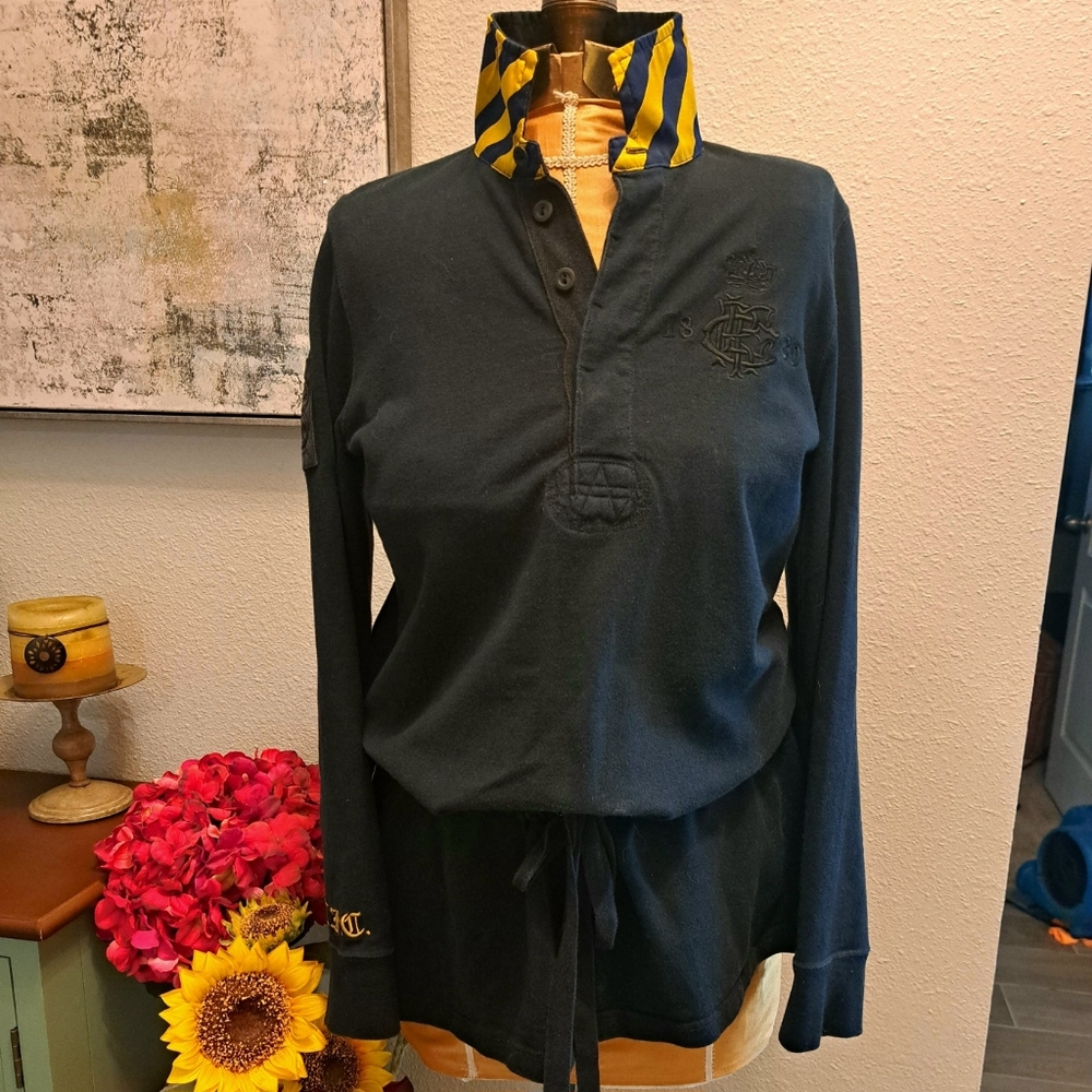 Ralph Lauren Rugby Waist Tie Pullover - Size Large